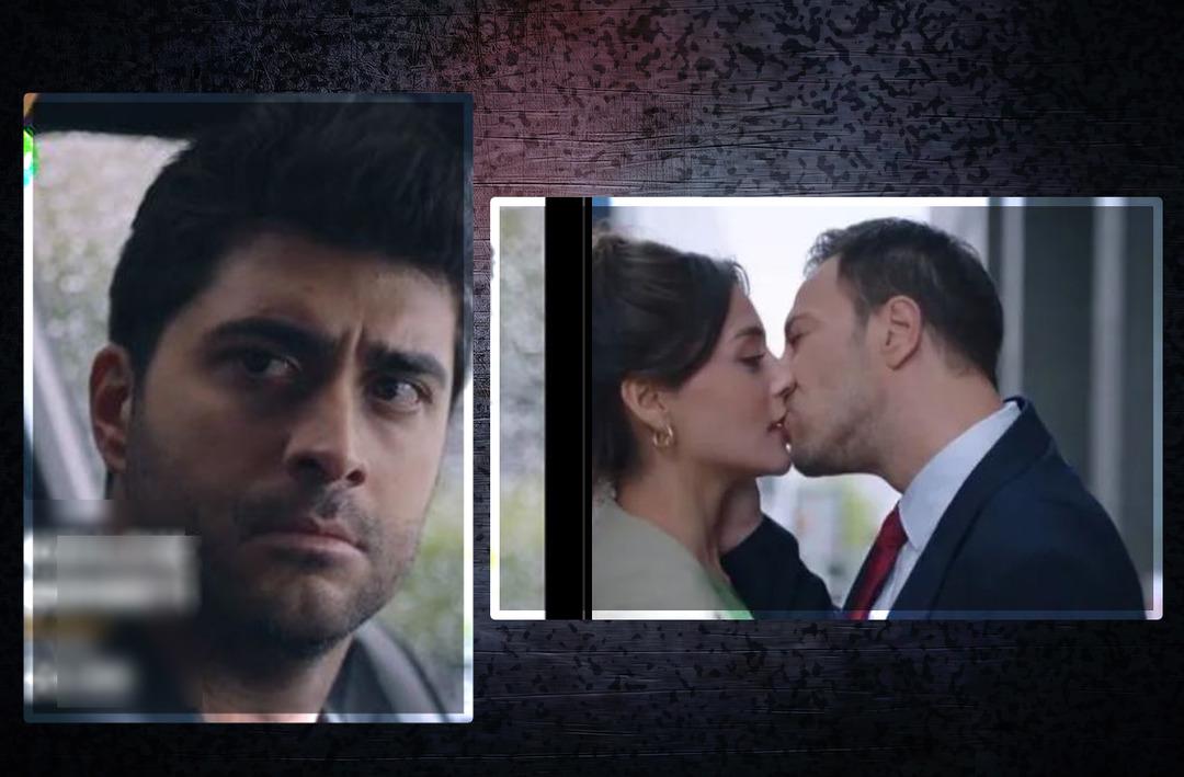 Kızılcık Şerbeti'nde Doğa ve Giray &ouml;p&uuml;şt&uuml;, Fatih yakaladı! O anlar sosyal medyaya damga vurdu