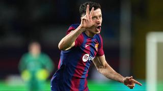 Lewandowski, dün gece İspanya'da şov yaptı!