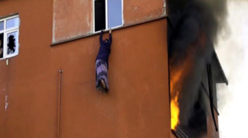 Yangında can pazarı