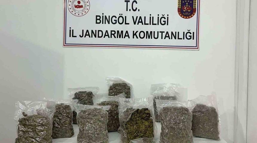 Bingöl’de 5 kilogram uyuşturucu madde ele geçirildi: 2 gözaltı
