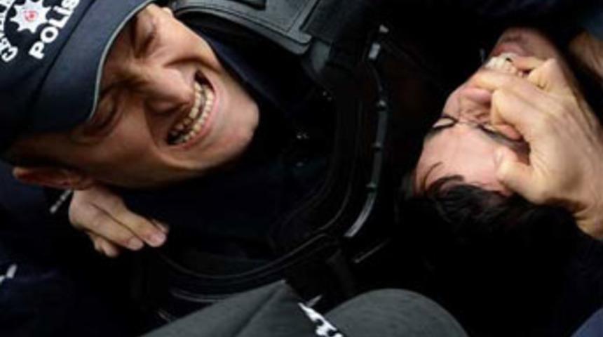 Meclis önünde YÖK protestosu: 11 gözaltı