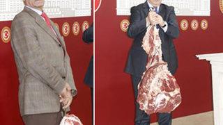 Meclis'te etli protesto