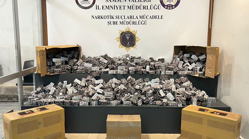 İstanbul'dan uyuşturucu getiren 2 şüpheli Samsun'da yakalandı