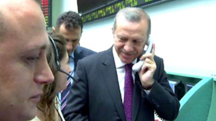 Başbakan'ın güldüren telefon sohbeti