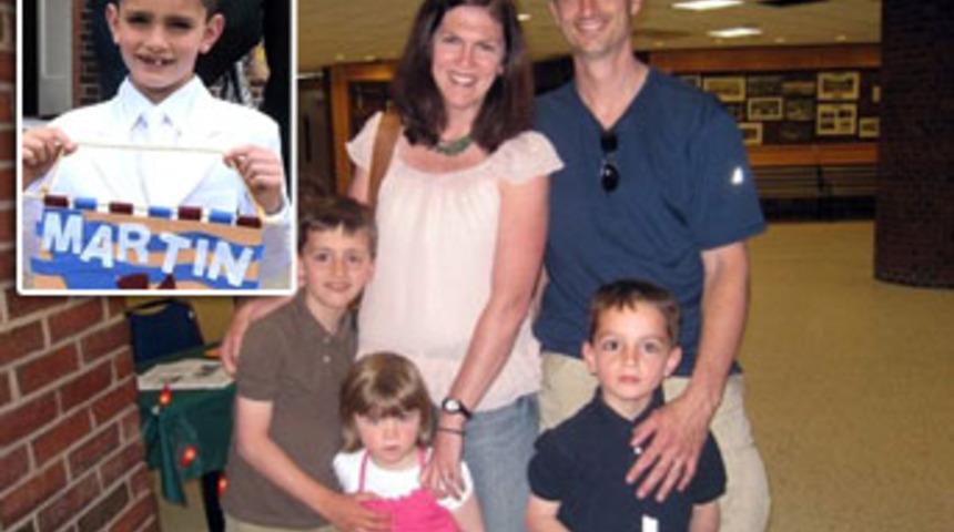 Bitiş çizgisinde babasını beklerken öldü