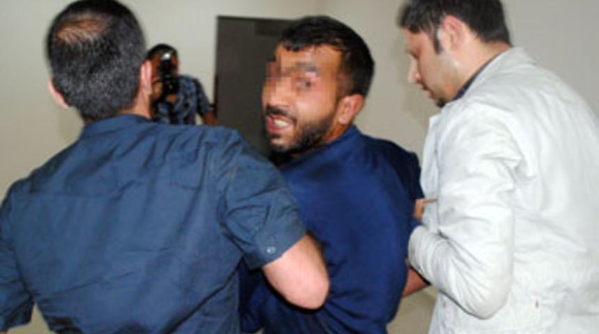 Polisi bı&ccedil;aklayan zanlı tutuklandı