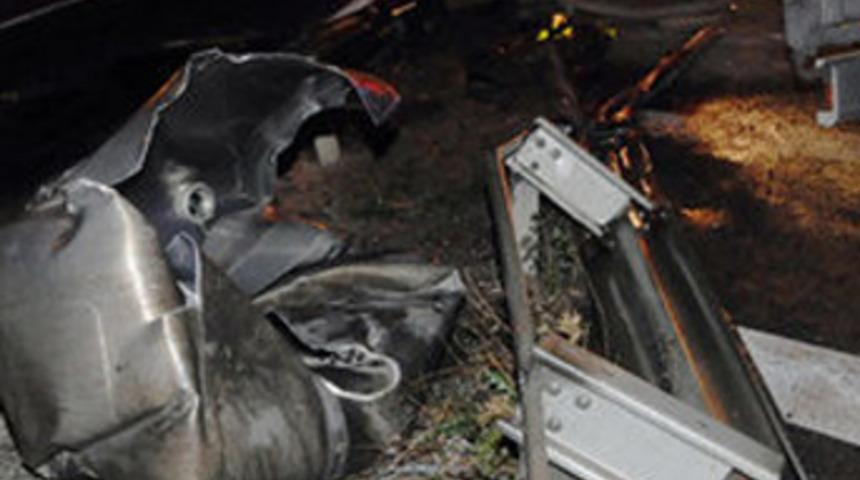 Deposu kopup yarıldı mucize eseri patlamadı