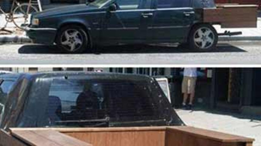 Hasarlı ara&ccedil;lara yapılan ilgin&ccedil; &ccedil;&ouml;z&uuml;mler