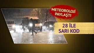 28 il için 'sarı kod' Ankara, Adana.. 'Sınırı geçmiş durumda' Kuvvetli olacak, çamur yağacak! Meteoroloji'den son dakika 1 - 5 Mayıs hava durumu