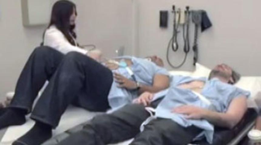 Erkekler doğum sancısı &ccedil;ekerse!