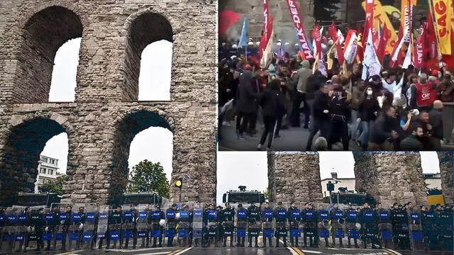 SON DAKİKA | İstanbul'da 1 Mayıs gerilimi! CHP ve DİSK çağrı yapmıştı, Taksim'e çıkan yollar kapatıldı, gözaltılar var: Polisle göstericiler arasında arbede