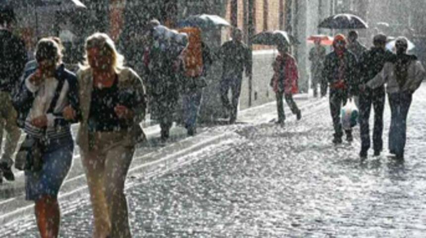 Kuvvetli yağışa dikkat