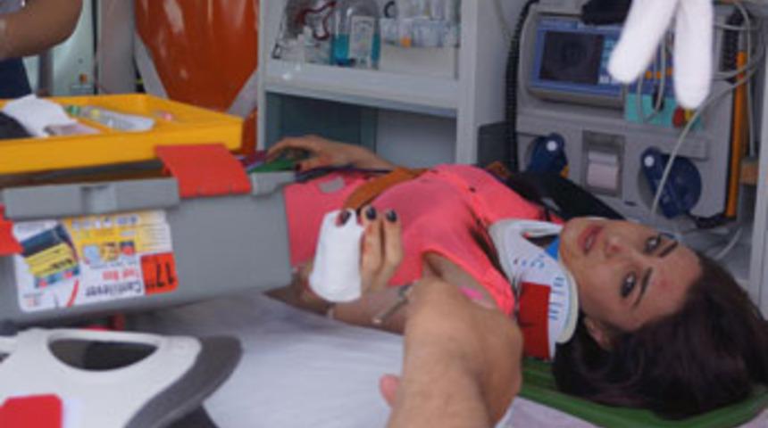 Hız tutkunu kızlar bulvarı birbirine kattı