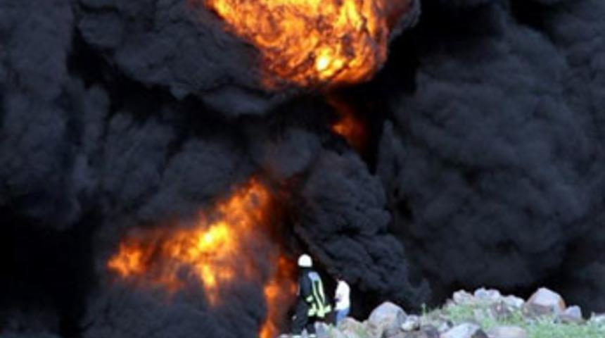 Diyarbakır'da boru hattında patlama