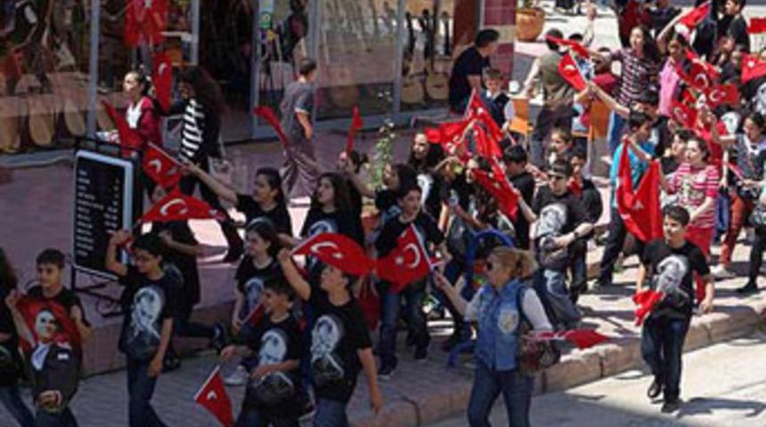 23 Nisan yürüyüşüne tutanak