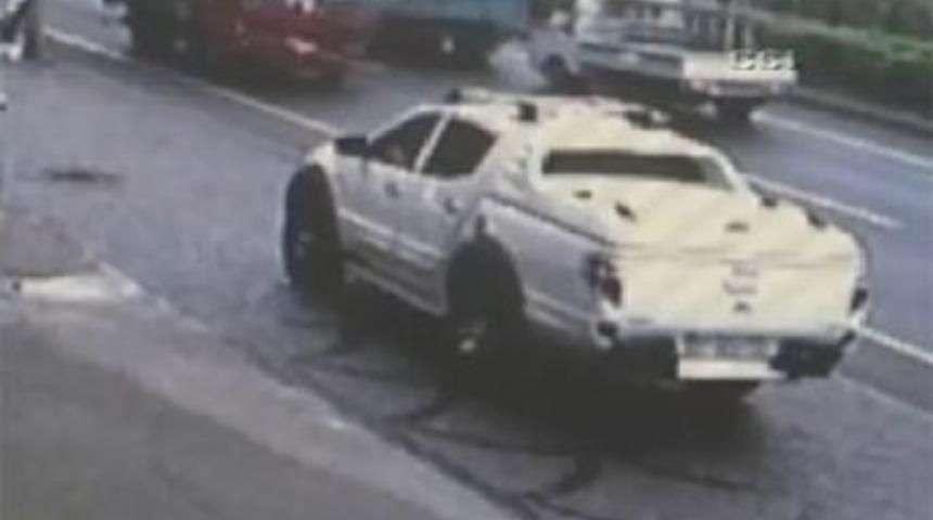 Korkun&ccedil; kaza kamerada