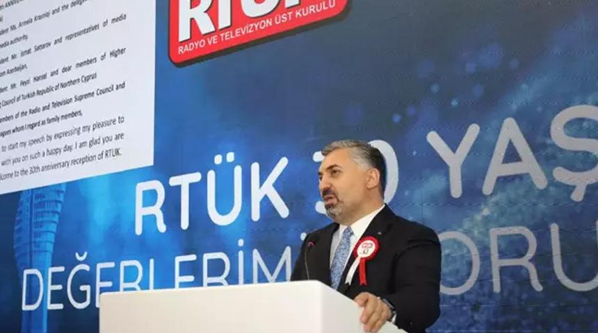 RTÜK, kuruluşunun 30. yıl dönümünü kutladı! RTÜK Başkanı Ebubekir Şahin'den önemli açıklamalar