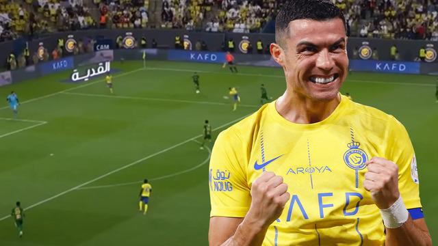 Cristiano Ronaldo'dan akılalmaz gol! 39 yaşında fizik kurallarını paramparça etti...