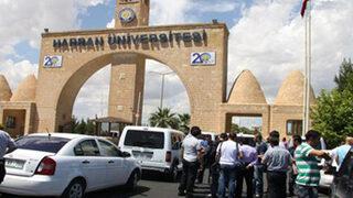 Harran Üniversitesi'nde olaylar çıktı