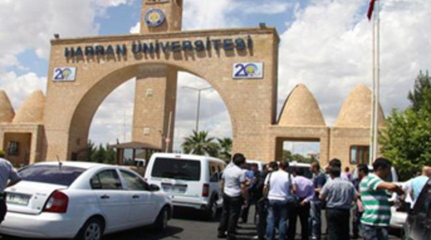Harran Üniversitesi'nde olaylar çıktı