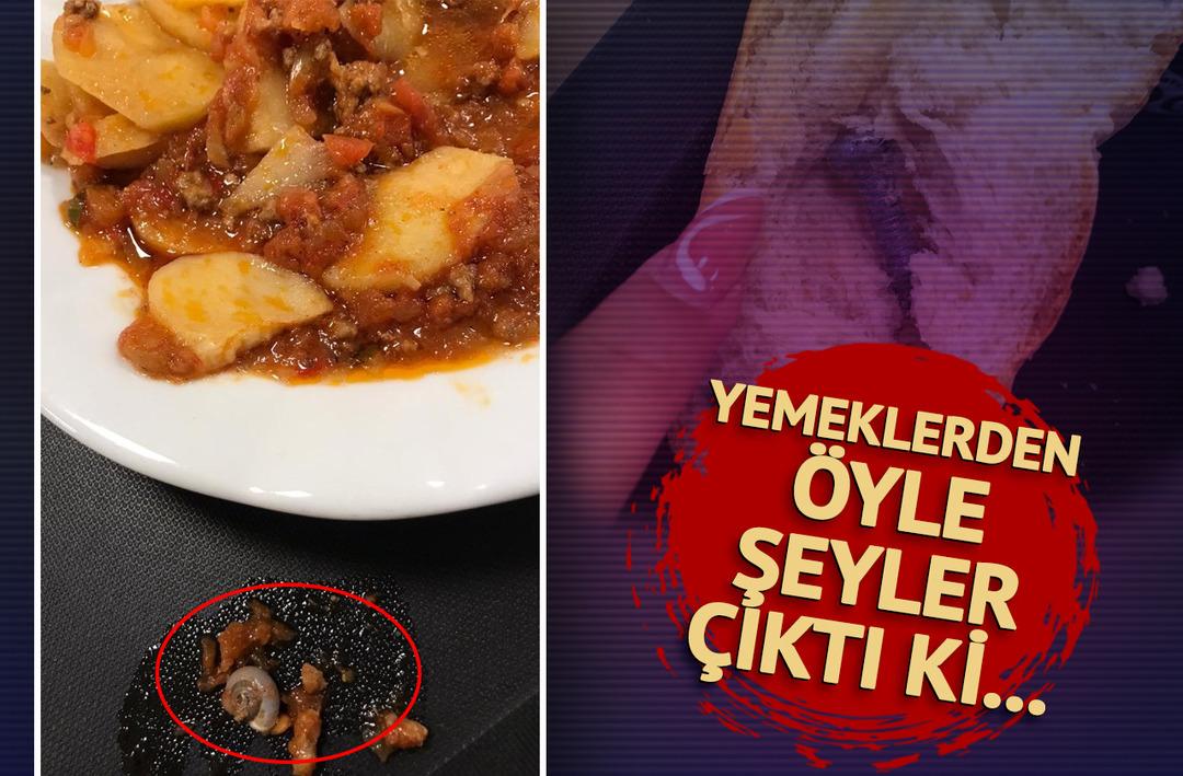 Denizli'deki KYK yurdu ile ilgili skandal iddia! Yemeklerden &ccedil;ıkanlar mide bulandırdı! &Ouml;ğrenciler tek tek paylaştı...