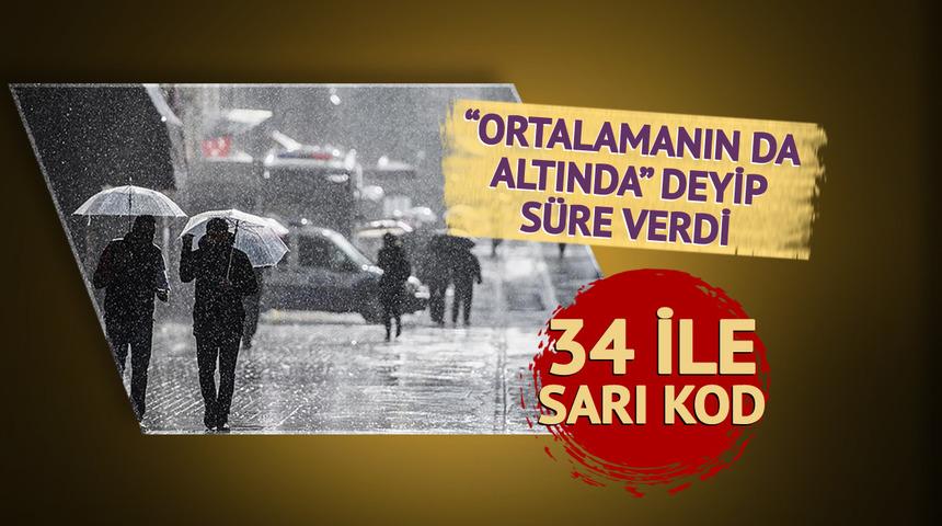 Prof. Dr. Orhan Şen 'Yarın Marmara'ya geliyor' diyerek açıkladı! 34 il için sarı kod... Meteoroloji'den son dakika 2 - 6 Mayıs hava durumu