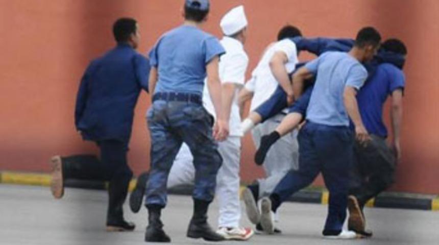 Askeri lise mutfağındaki kaza: 1 er yaralı