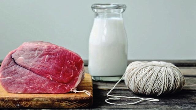 Kırmızı et üretimi arttı, çiğ süt azaldı
