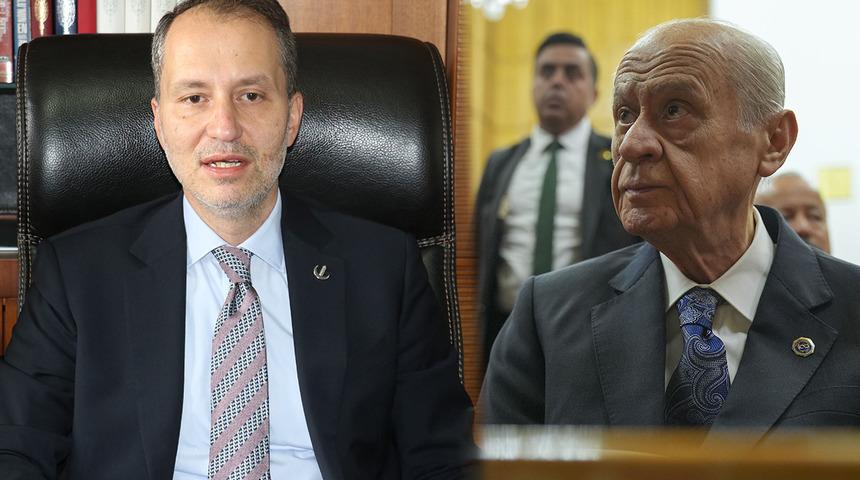 Erbakan'dan Bahçeli'yi kızdıracak sözler: Babamız, hatta dedemiz yaşında insanla atışmayı uygun bulmuyoruz