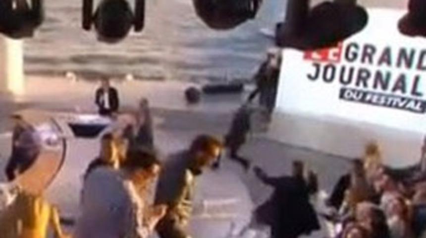 Cannes'da silah sesleri şoku!