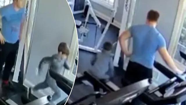 6 yaşındaki oğlunun 'şişmansın' diyerek saatlerce koşu bandında koşmaya zorlayarak ölümüne neden oldu! Güvenlik kamerasına böyle yansıdı