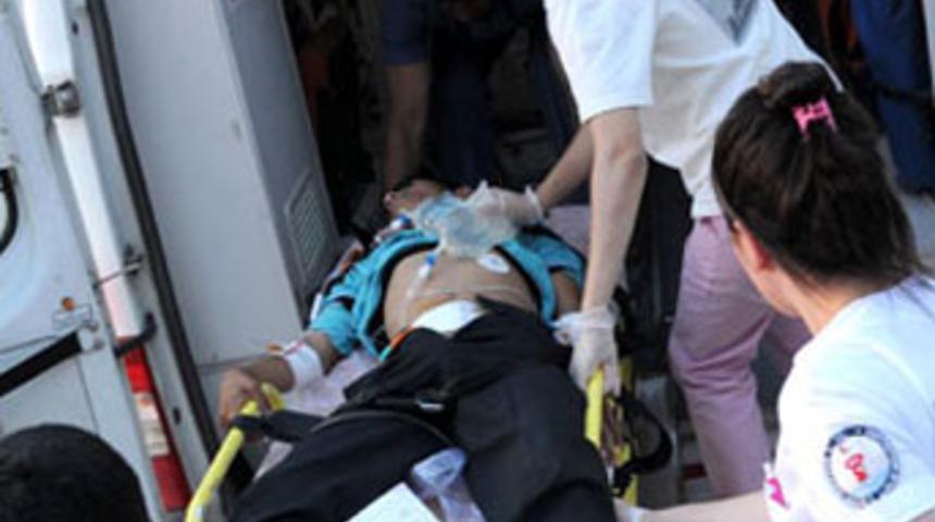 Sınırı aşan kurşun Suriyeli genci yaraladı!