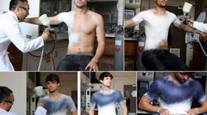 Geleceğin modası &ldquo;Giysi Spreyi&rdquo;