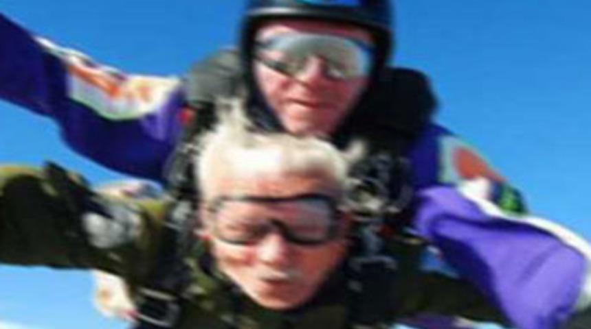 87'lik dedenin cesareti hayran bıraktı