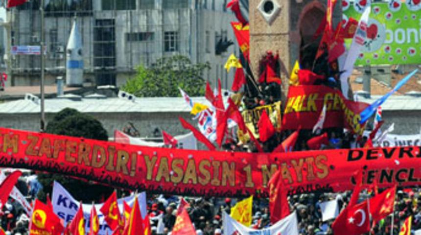 Sendikalar Taksim'e b&ouml;yle gelecek