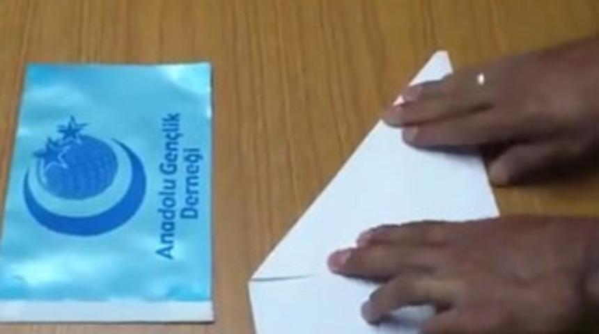 'Ateistleri imana getiren origami'