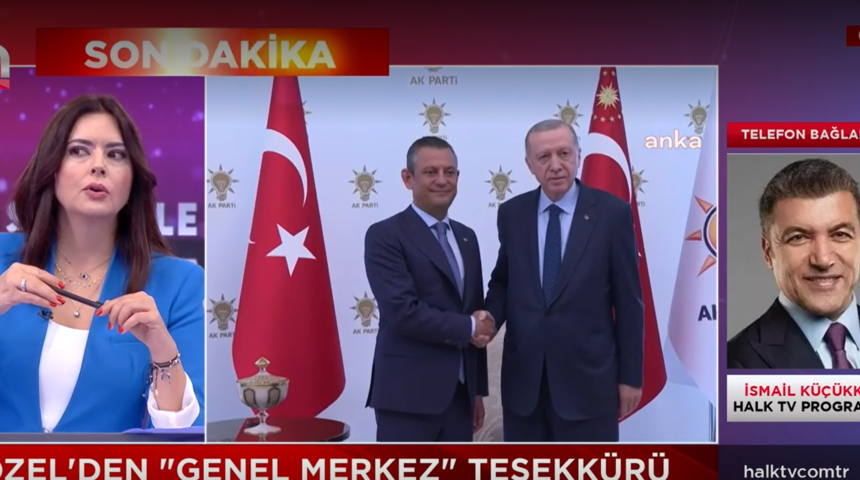 İsmail Küçükkaya'dan Halk TV canlı yayınında 'KJ' tepkisi! 'Önemli değilse ben haber aramaya devam edeyim'