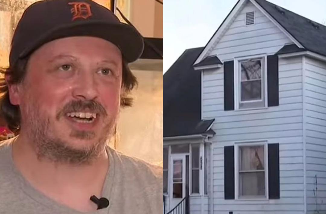 Evin tavanını temizlemek isteyen adam 100 yıllık sırrı ortaya &ccedil;ıkardı! G&ouml;rd&uuml;kleri karşısında şaşkına d&ouml;nd&uuml;