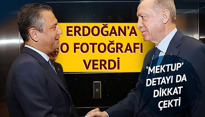 Tarihi görüşmeye damgasını vuran anlar: Özel, Erdoğan'a o fotoğraf ile mektubu verdi! 'Mülakat' detayı da dikkat çekti