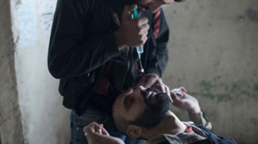 'Zehirli gazı g&ouml;zlerimle g&ouml;rd&uuml;m'