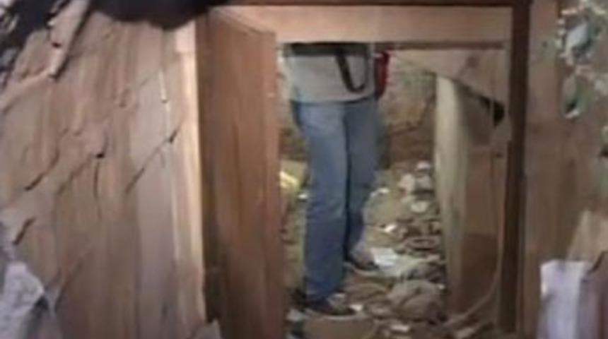 Evin altından Roma mezarı çıktı