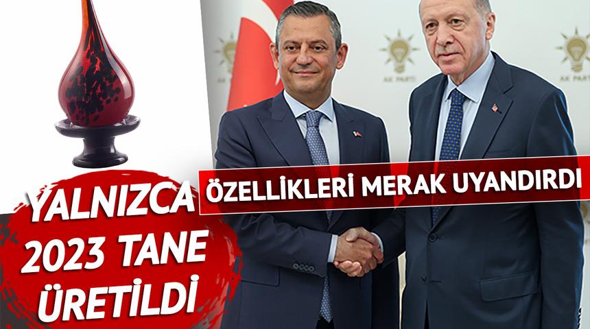 Sadece 2023 tane var; birini Özgür Özel, Erdoğan'a hediye etti! Fiyatı dikkat çekti, özellikleri merak uyandırdı