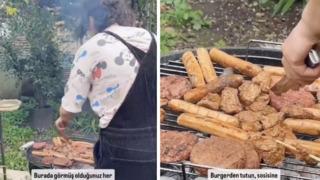 Vegan mangal partisini paylaşınca sosyal medyada gündem yarattı! 'Burgerdan tutun, sosisine kadar, etine kadar her şey'