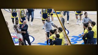 Ali Koç'un oğlu sinirlendi, yanındakiler zor sakinleştirdi! İşte geceye damga vuran görüntüler