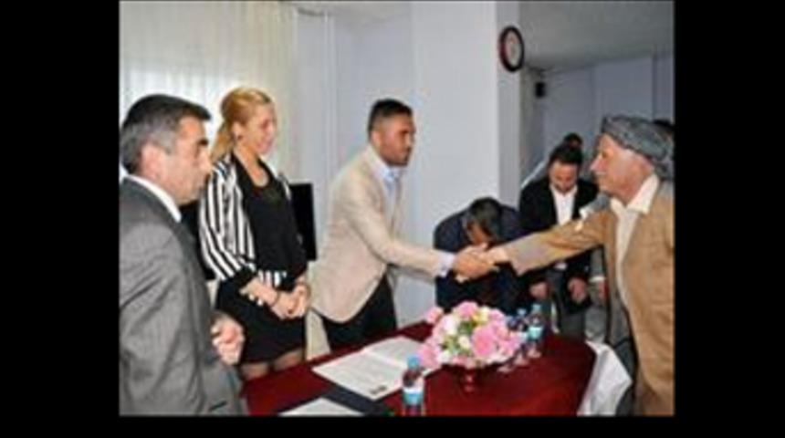 Polis düğününde bir ilk!