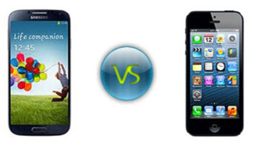 Samsung Galaxy S4 Iphone 5 Karşılaştırması