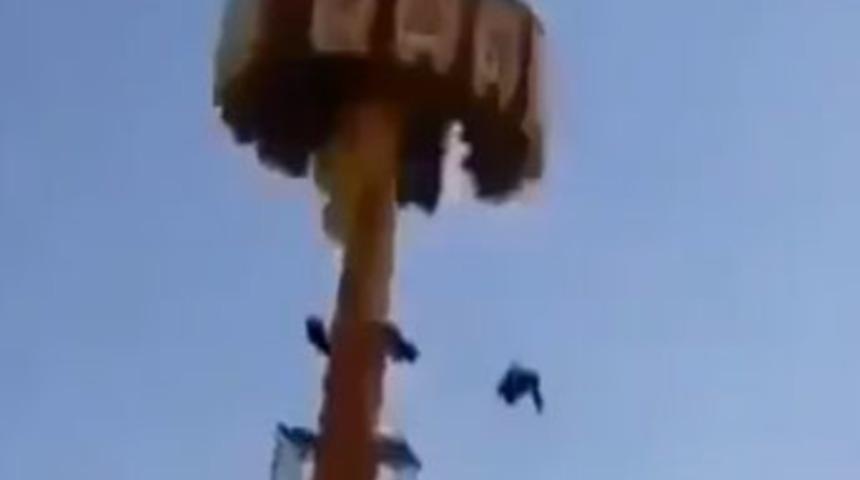 Lunaparkta korkun&ccedil; kaza