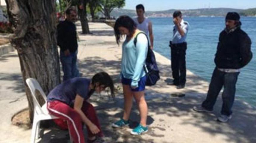 Polis 14 yaşındaki kızı kurtardı