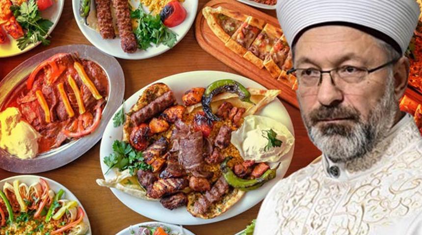 Lüks aracın ardından 'özel yemek' listesi gündem oldu: Haftanın dört günü kebap, iskender, biftek... Diyanet'ten açıklama geldi: 'İddialar gerçeği yansıtmamaktadır'
