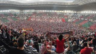 Amedspor TFF 1. Lig'e yükseldi! Tüm stat sahaya indi, böyle şampiyonluk kutlaması görülmedi